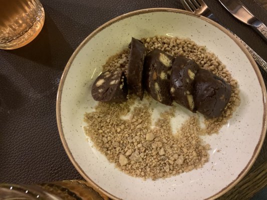 Шоколадные колбаски